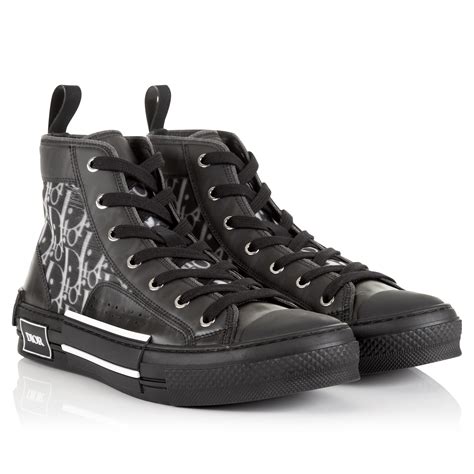 dior b23 black high|b23 high top sneakers dior.